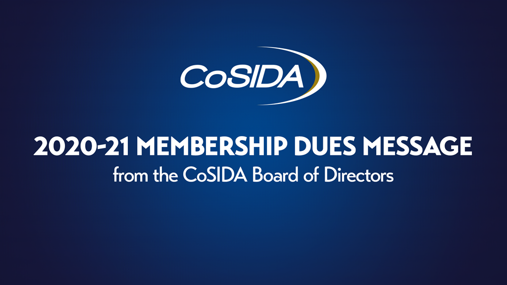 2020-21 Membership Dues Message from the Board of Directors